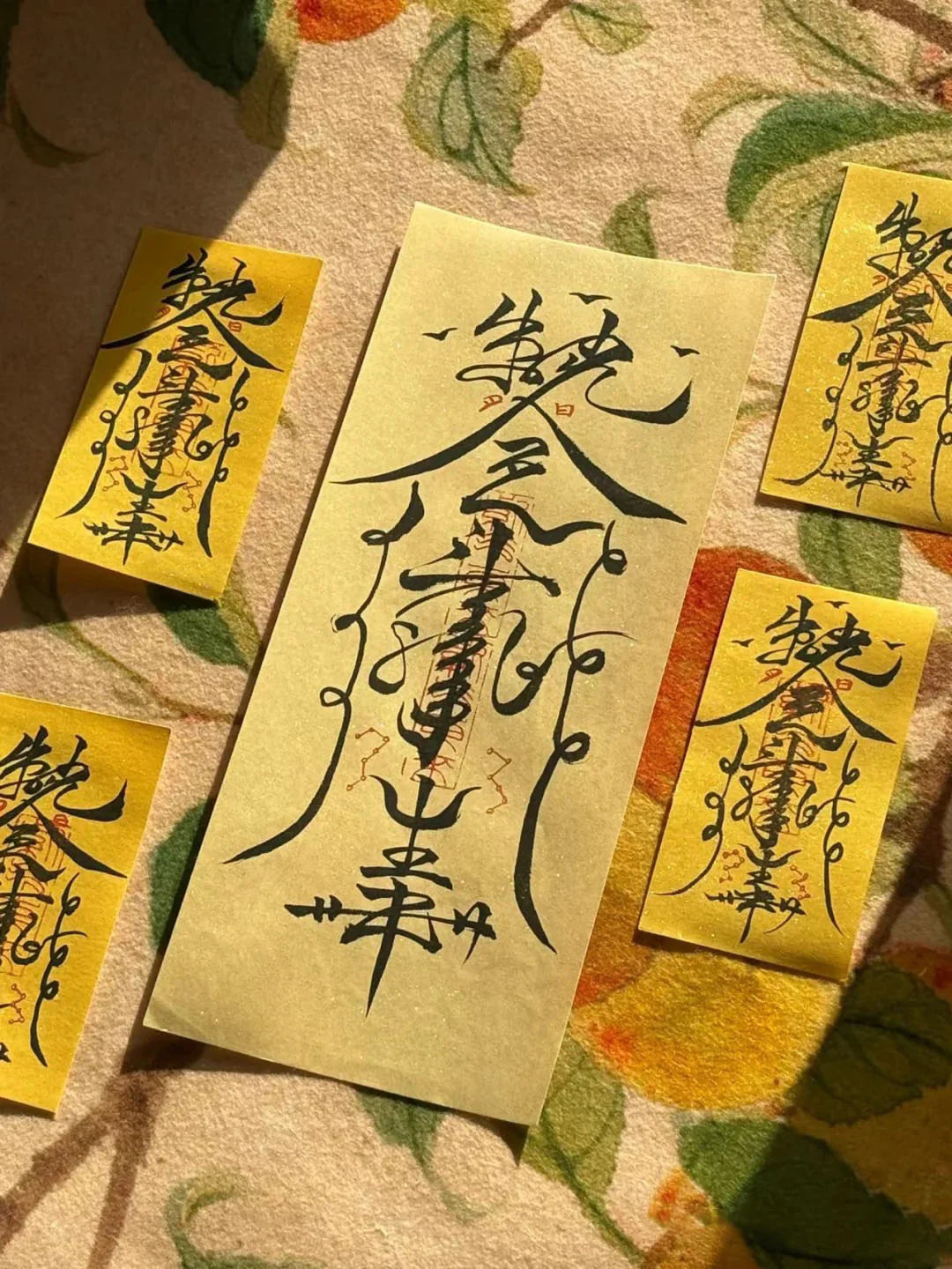 Buddhist energy talismans (wealth and health)